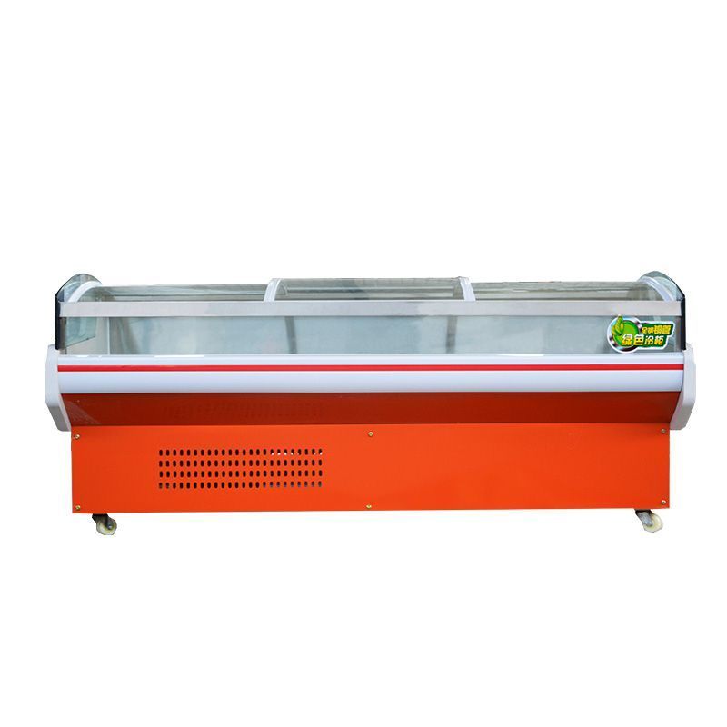 冷鲜肉展示柜商用超市保鲜冷藏柜猪牛羊肉卤菜点菜柜鲜肉柜|弧型防雾