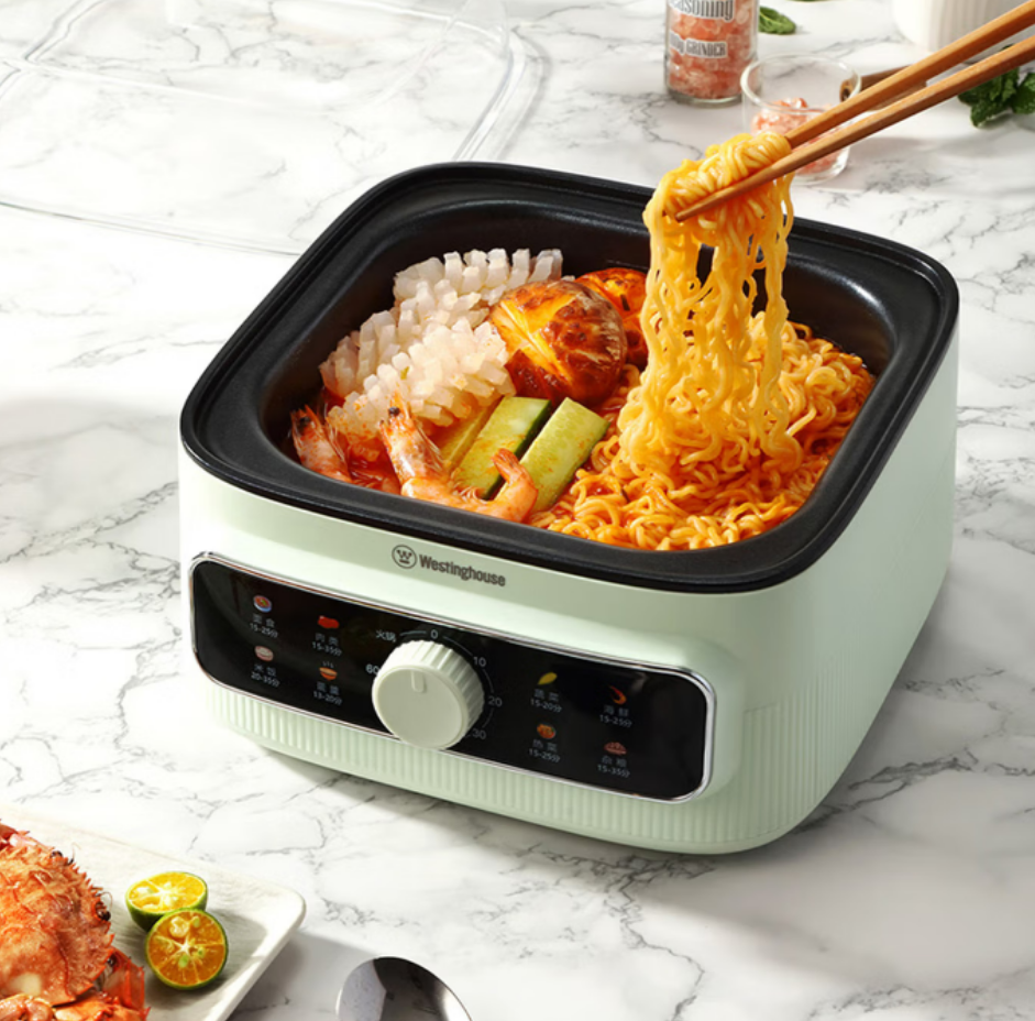 西屋多功能电蒸锅WZL23D快速加热均匀导热多档位智能温控安全节能高清大图