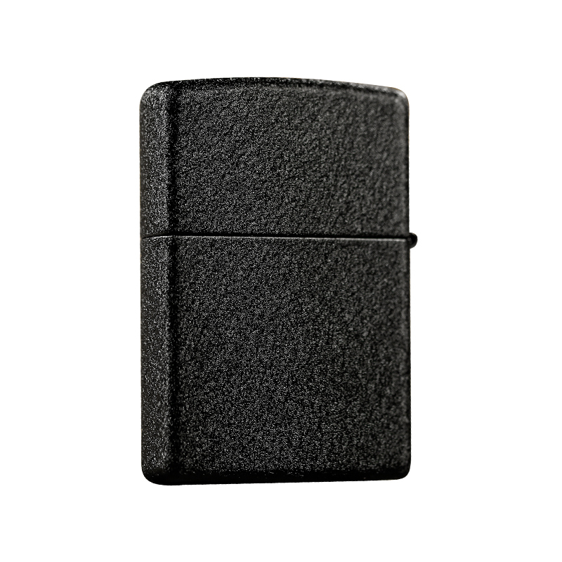 之宝(ZIPPO)236-5黑裂漆-经典商标打火机