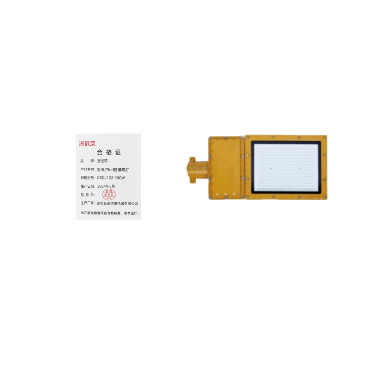 ZHEGUANRONG/浙冠荣免维护led防爆路灯 GRDL122-100W 个高清大图