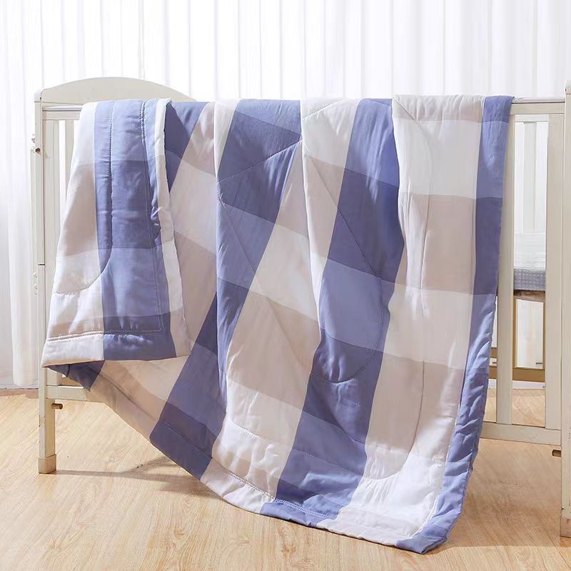 洛菲源 全棉夏凉被 薄被子 规格150*200cm 条 花型多样随机发高清大图