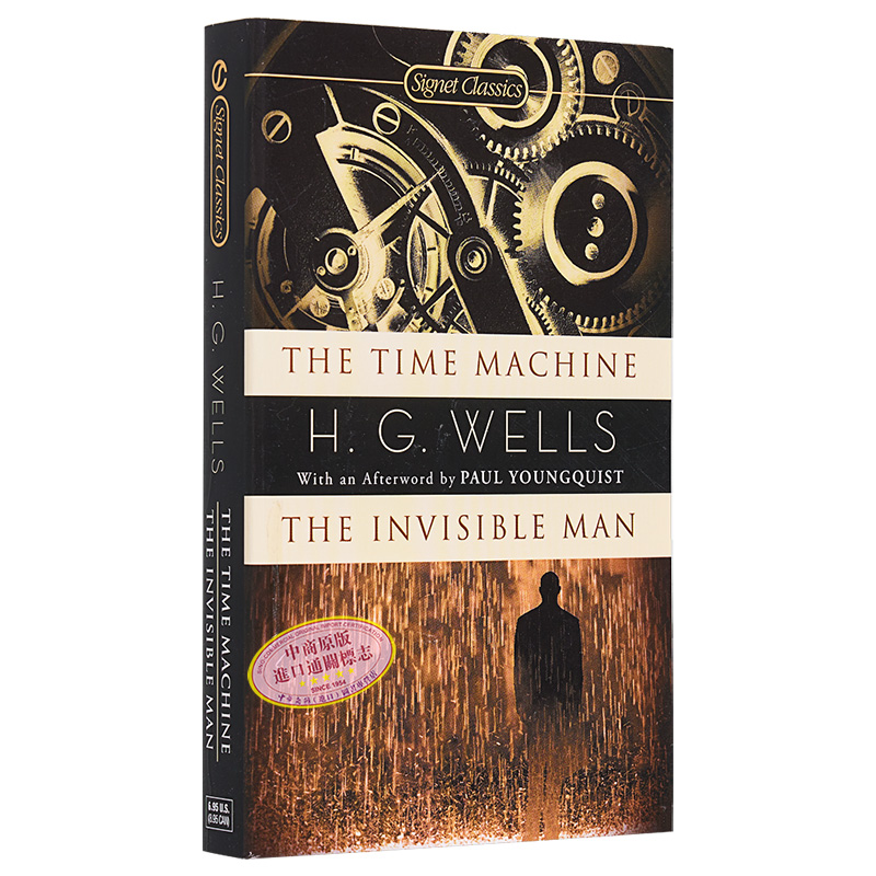 [正版]中商原版时间机器 隐形人 英文原版名著Time Machine The Invisible Man高清大图