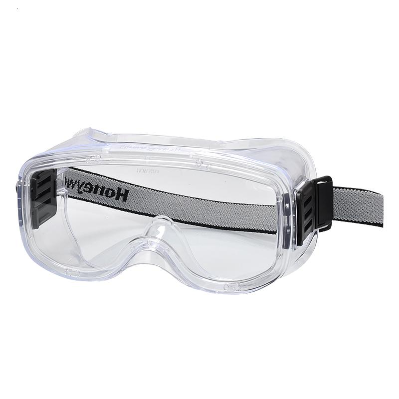 霍尼韦尔护目镜骑行劳保透明防飞溅防风沙防尘眼镜防冲击防护眼镜高清大图