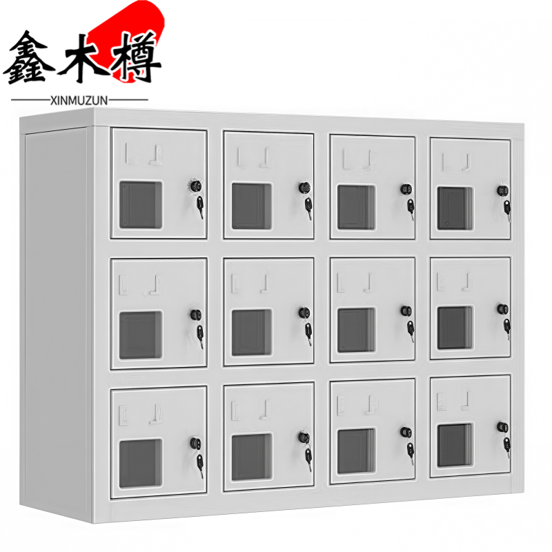 鑫木樽手机柜十二门台高清大图