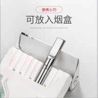 zobo正牌微孔拉杆过滤器不锈钢循环型可清洗烟嘴粗细两用中细烟烟具