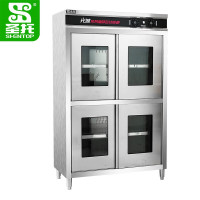 圣托(Shentop)1.2米四门光波热风循环消毒柜 商用多功能光波储物柜 食堂厨房四门消毒碗柜 DAE10
