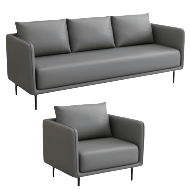 豫龙都办公沙发1+3套高清大图