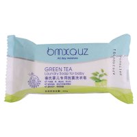 蓓氏 (bmxouz)婴儿抗菌洗衣皂120克*3块(洋甘菊、薰衣草、绿茶各一块) 有香味洗衣皂120克*3块
