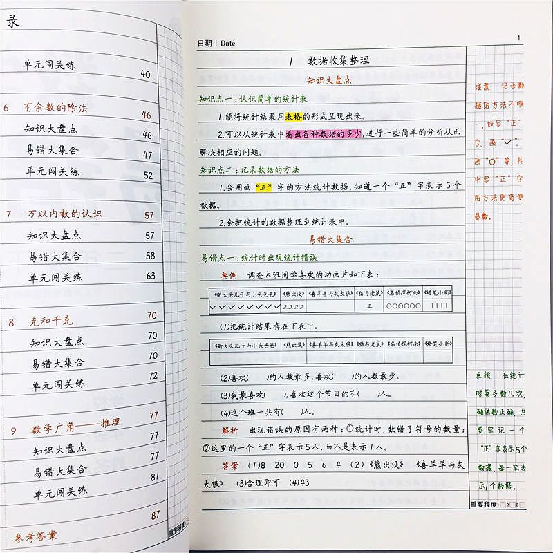 2二年级下册数学笔记数学复习资料人教版2二年级下册数学练习题 人教版二年级下册数学易错题