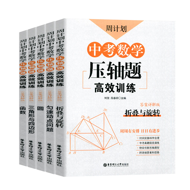 中考数学压轴题全套 初中通用 [正版]中考数学压轴题高效训练中考数学初中数学计算题高效训练总复习中考数学初中数学压轴题精高清大图