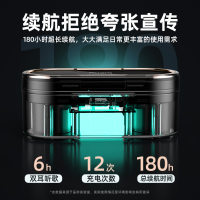 vbnm tws真无线蓝牙耳机双耳入耳挂耳式耳塞运动跑步超长续航待机听歌游戏充电仓适用苹果小米华为手机