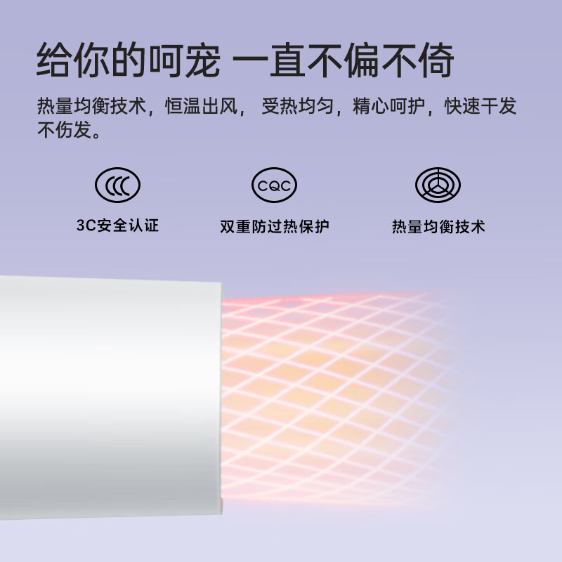 飞科 负离子电吹风机家用便携 FH6276高清大图
