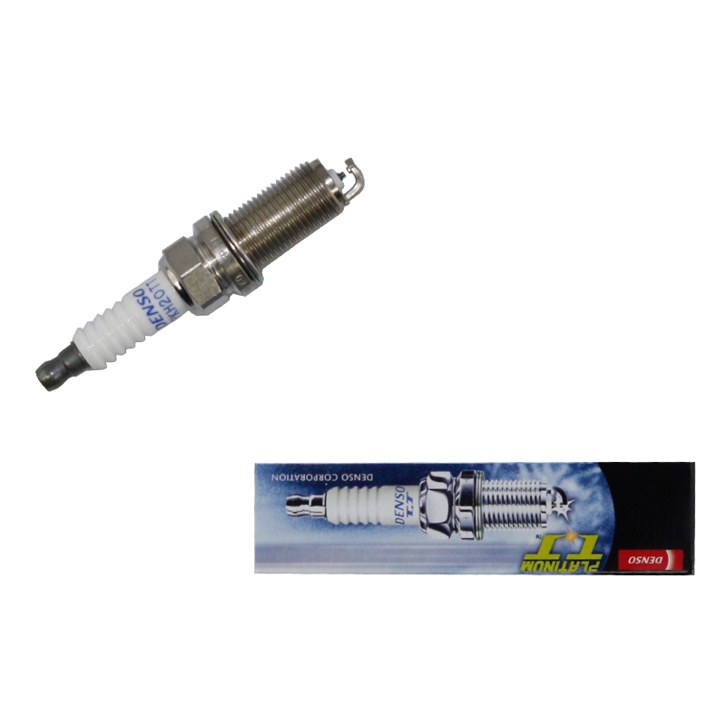 电装(DENSO)TT白金火花塞PKH20TT适配标致307/508/雪铁龙C5/帝豪/绅宝/陆风/景逸(4支装)