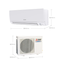 三菱电机(Mitsubishi) 1.5匹 变频 MSZ-FJ12VA(白色) 3级能效 冷暖 挂机空调