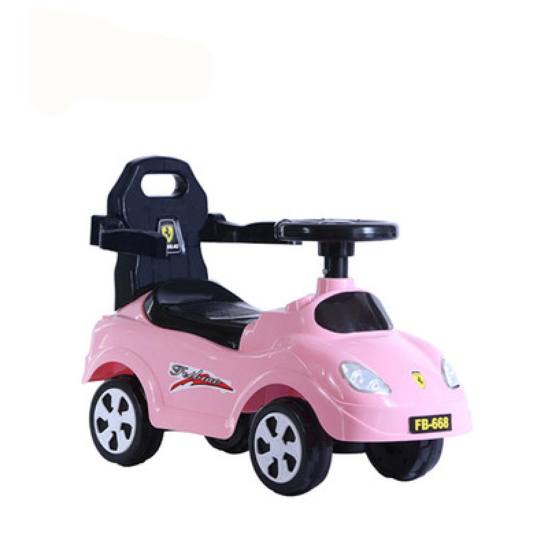 儿童电动四轮车遥控手推车万向轮滑行车扭扭车宝宝溜溜车1-5岁