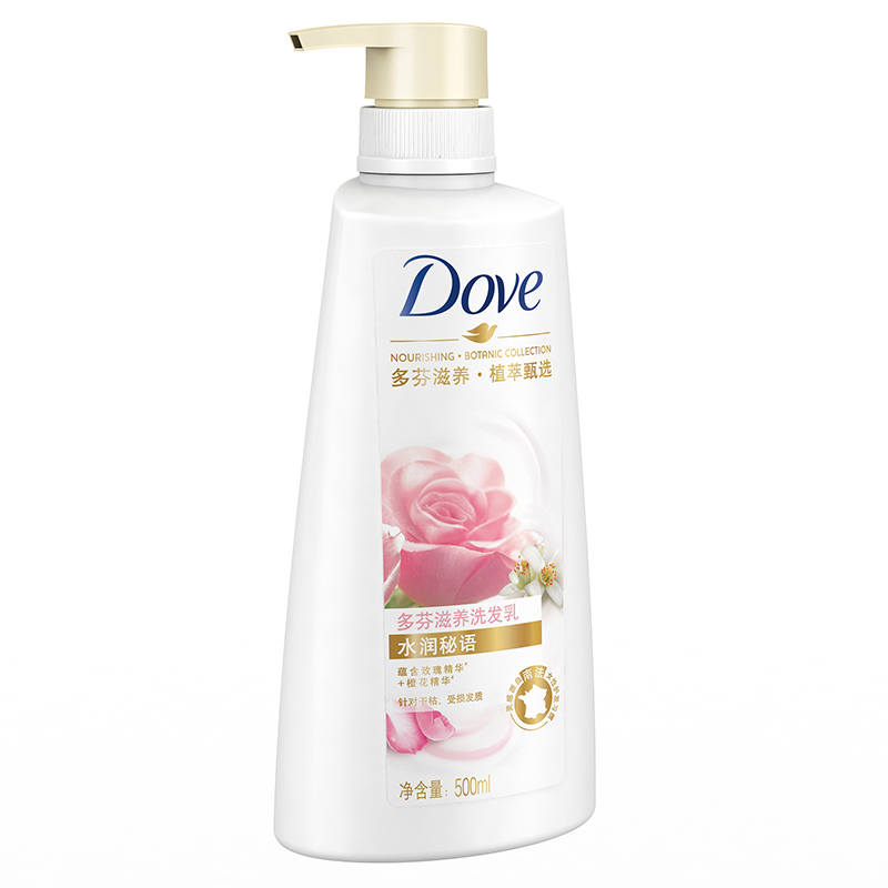 多芬(Dove)洗发水 水润秘语 滋养洗发乳 500ml[联合利华]高清大图