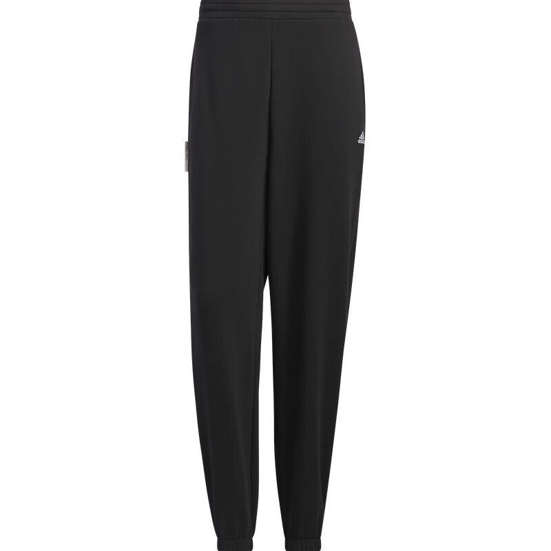 阿迪达斯 (adidas)男女裤 运动休闲加绒保暖针织长裤 IV7603 D