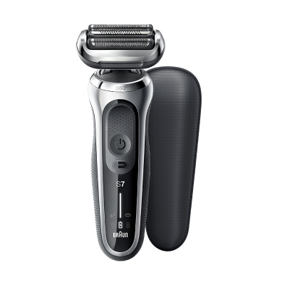 7系1000银色电动剃须刀智能男士高端往复式便携刮胡刀