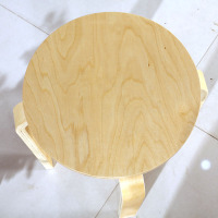 尋木匠登子现代圆凳餐厅独凳餐桌凳简约实木家用小凳子ins北欧木凳