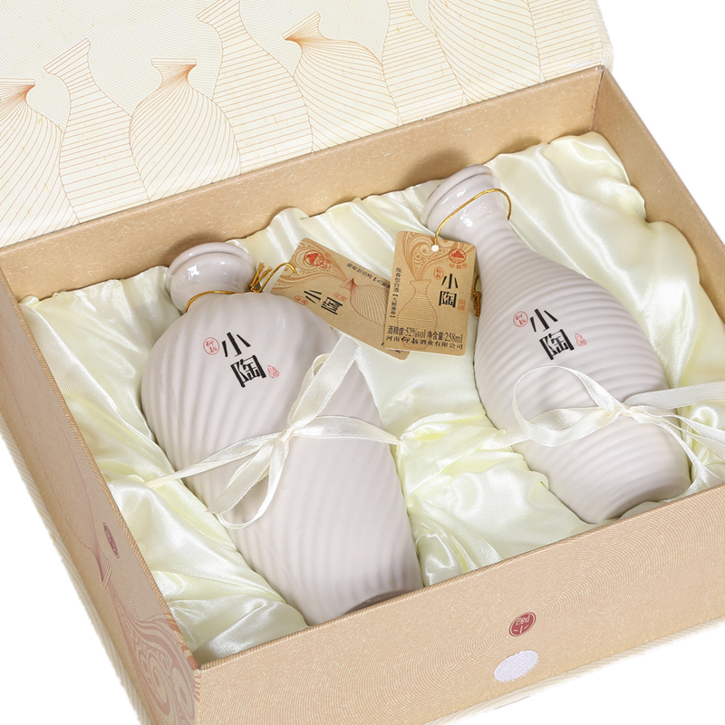 酒厂自营仰韶小陶52度480ml258ml礼盒装白酒礼盒装480ml258ml