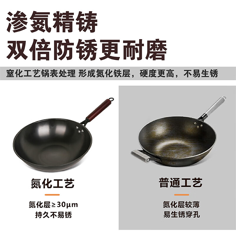 康宁 Pyrex名厨系列精铁炒锅 PX-JTDHG/HP高清大图