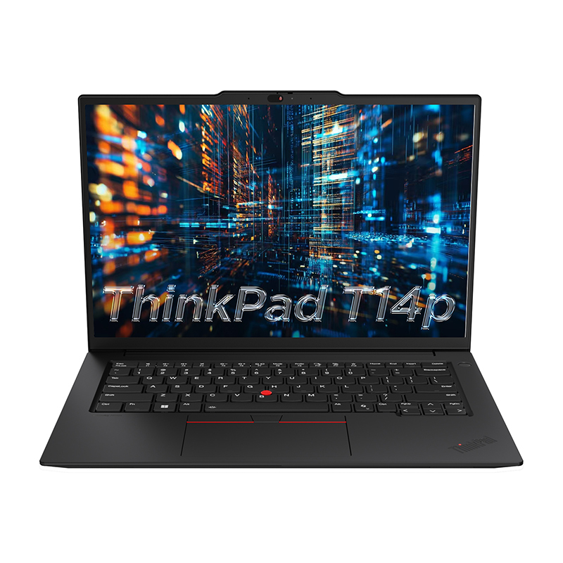 联想ThinkPad T14P 05CD AI 2025 14.5英寸高性能工程师本笔记本电脑 定制英特尔酷睿Ultra 7 255H 32G 2TB 3K超清屏