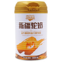 冠牧星(VANMOSTAR)新疆伊犁原产益生菌初乳纯骆驼奶粉无蔗糖尿人中老年三高驼奶300克罐装