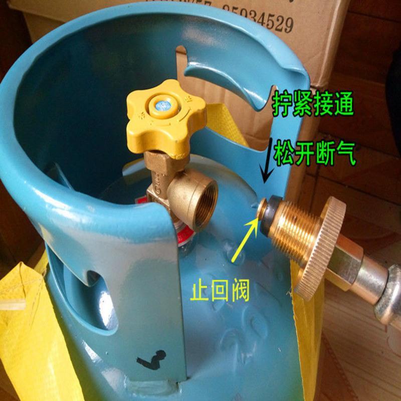 手轮手轮1米家用煤气罐充气管液化气罐过桥煤气钢瓶液化气透明耐高压
