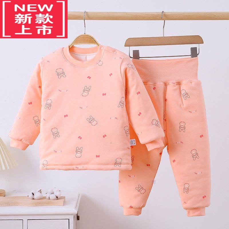 可莉允婴儿衣服连体衣秋冬新生儿外出夹棉保暖哈衣套装冬装加厚棉服宝宝图片