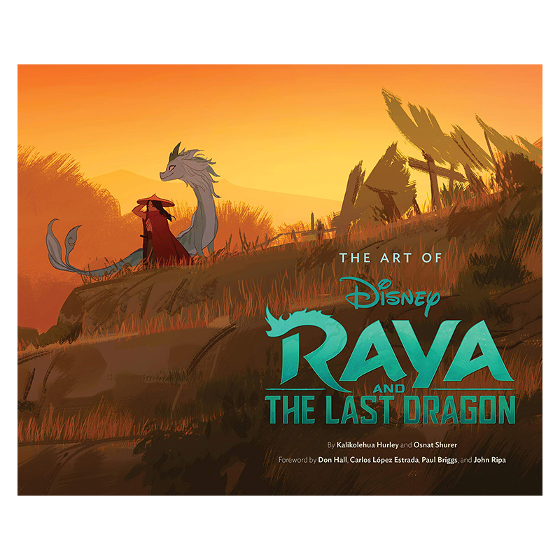 [正版]寻龙传说电影设定集 英文原版 Art of Raya and the Last Dragon 精装动画电影艺术高清大图