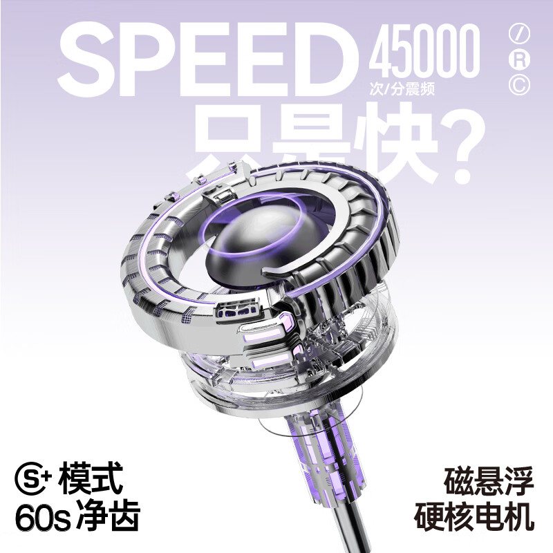 锦美客(JIMOK)德国电动牙刷自动声波软毛刷头太空舱灭菌成人电动牙刷 锦美客J6pro深空蓝高清大图