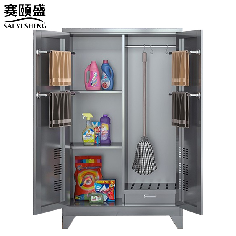 赛颐盛清洁柜900*400*1500mm(304)台高清大图
