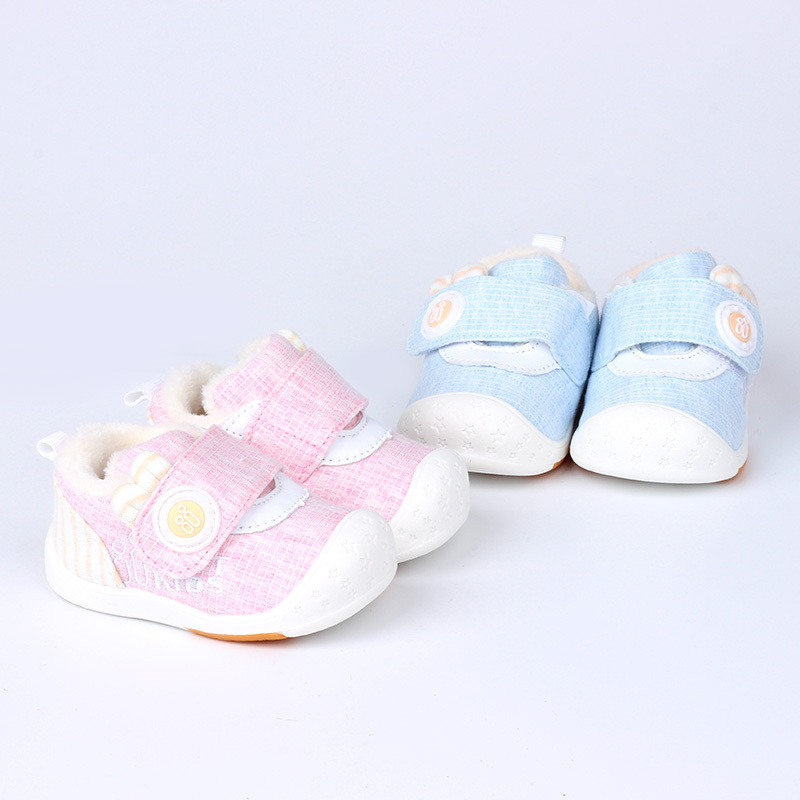 佳亲softkids 冬季童鞋 男女通用 透气防滑减震 0-6岁宝宝