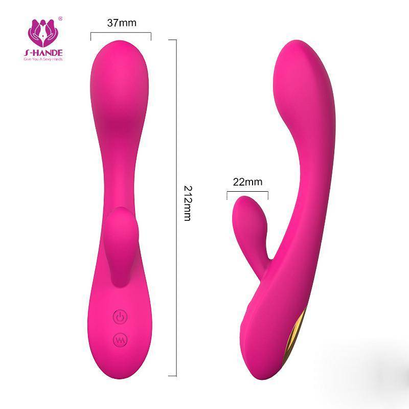 苏小嘿 BOOM防水硅胶双马达按摩棒 红色 苏宁宜品 BOOM防水硅胶双马达按摩棒 红色