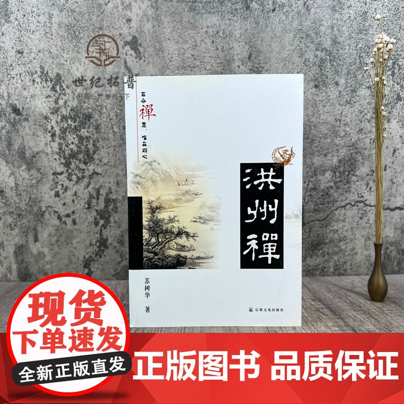 正版 洪州禅/苏树华 著 宗教文化出版社高清大图