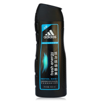 阿迪达斯 洗发露 活力运动酷爽400ml送220ml