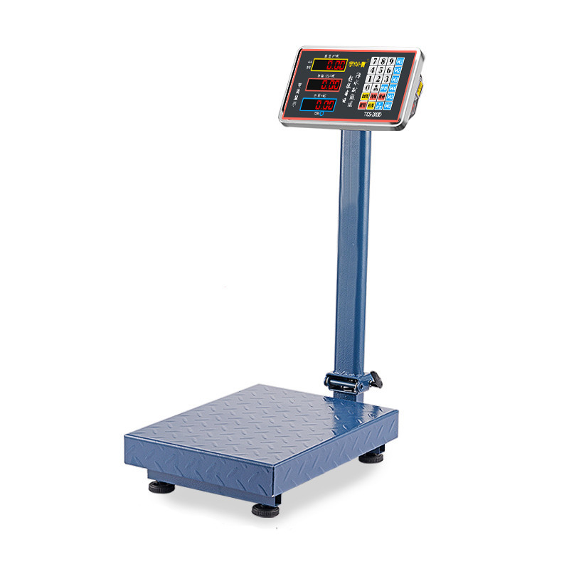 宇衡电子秤台秤计价秤100kg150kg200kg300kg可折叠台称公斤不锈钢按键