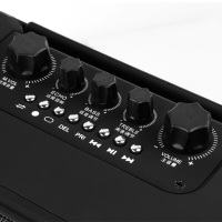 山水（SANSUI) SS1-04 广场舞音响 蓝牙拉杆音箱户外便携式音响 大功率带无线麦克风电瓶箱广告宣传音箱