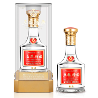 五粮液 总厂出品 五粮特曲 精品 52度 浓香型白酒 500ml 单瓶装