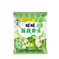 旺旺(Wantwant) 蒟蒻果冻(苹果味)200g 袋装 休闲零食