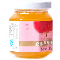 丘比(KEWPIE) 苹果果酱清甜味135 克 瓶装调味品酱料沙拉汁酱 美味早餐伴侣 面包糕点 烘焙材料调味酱 厨房调味