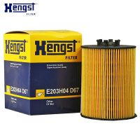 汉格斯特(hengst)机油格滤清器纸芯.原配E203H04 D67适用于宝马760/750/740/550/650/X