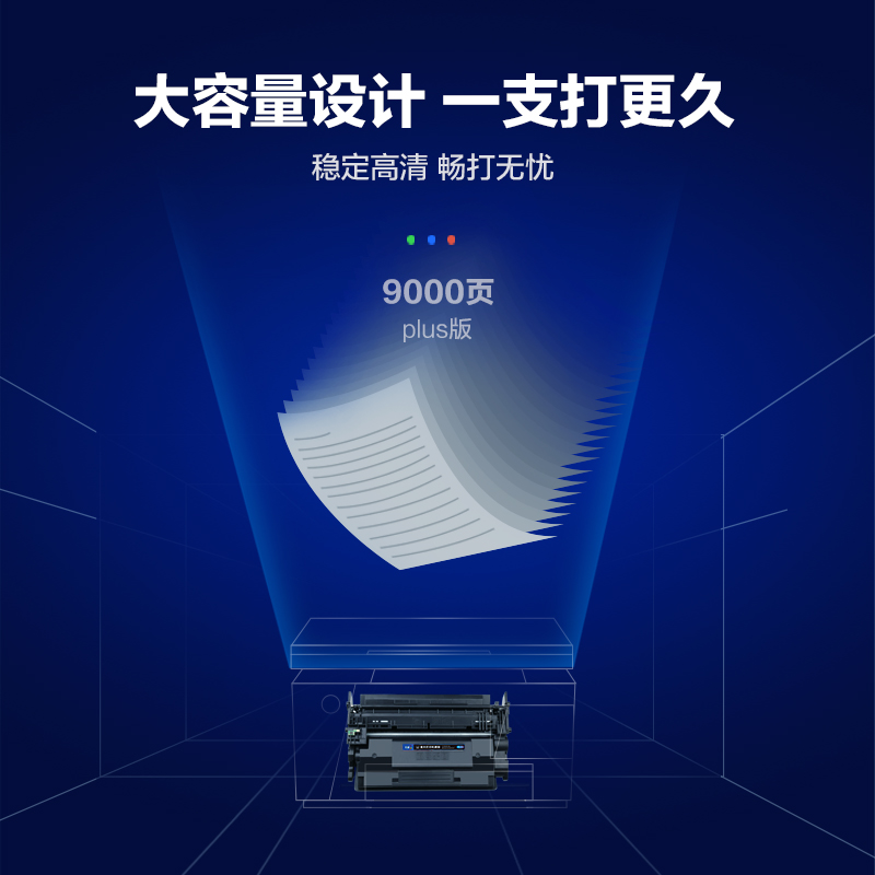 彩格CF287A硒鼓 适用惠普hp M501 M506n/x/dn M527z/f/c/dn墨盒 87a粉盒高清大图