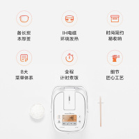 东芝(TOSHIBA)IH鲜电饭煲电饭锅日本同款2L智能迷你家用小型多功能电饭煲RC-7HMC