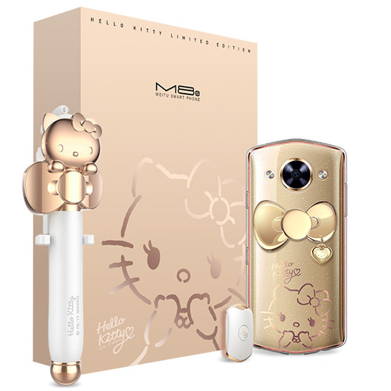 Meitu/美图 美图M8s 4GB+128GB HelloKitty版 移动联通电信4G全网通手机 自拍美颜 女性拍照