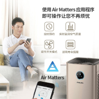 飞利浦(Philips)空气净化器 去除甲醛颗粒物pm2.5 除手足口病过敏原 高效净化AC6675/00