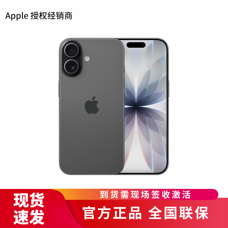 Apple iPhone 17 256G 黑色【需现场签收激活】5G全网通手机 全新正品国行