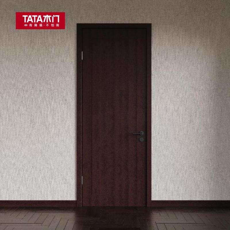 tata木门现代简约木门卧室门全屋定制木质复合室内门免漆门t009