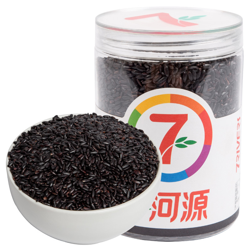 七河源 黑米450g 杂粮粥米