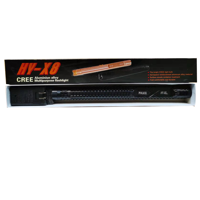 丛林狐hy-x8防暴电棍 防身手电